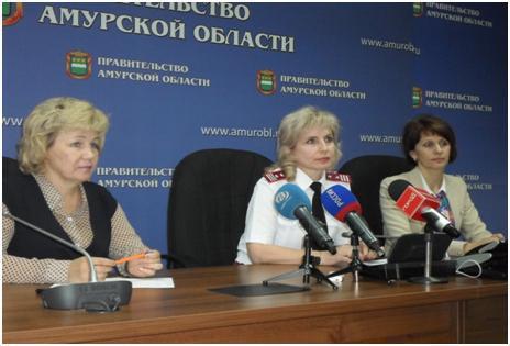 В Правительстве Амурской области 25 сентября 2014 года состоялась пресс–конференция, посвященная вопросам профилактики ОРВИ и гриппа и негативным последствиям отказов от иммунизации против гриппа